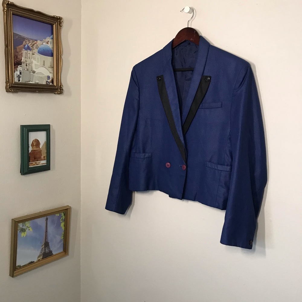 Vintage European Short Breasted Blazer